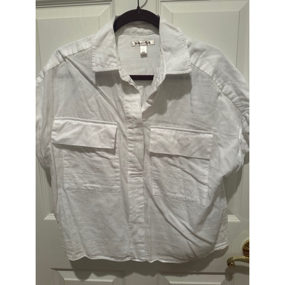 Women's Banana Republic Shirt Size L White